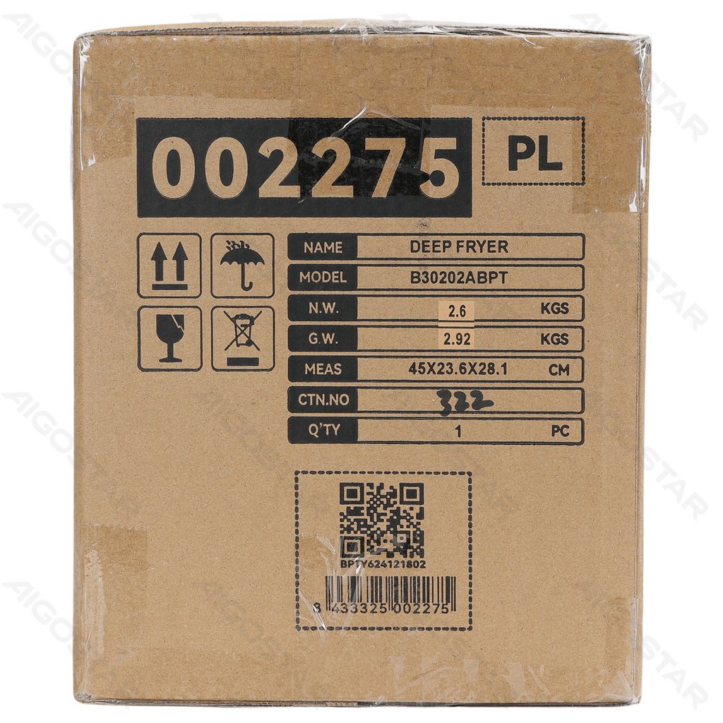 Frituurpan 2200W 3L - Afbeelding 5