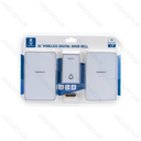 Aigostar DC Draadloze Digitale Deurbel (één tot twee) Wit & Zilverachtig