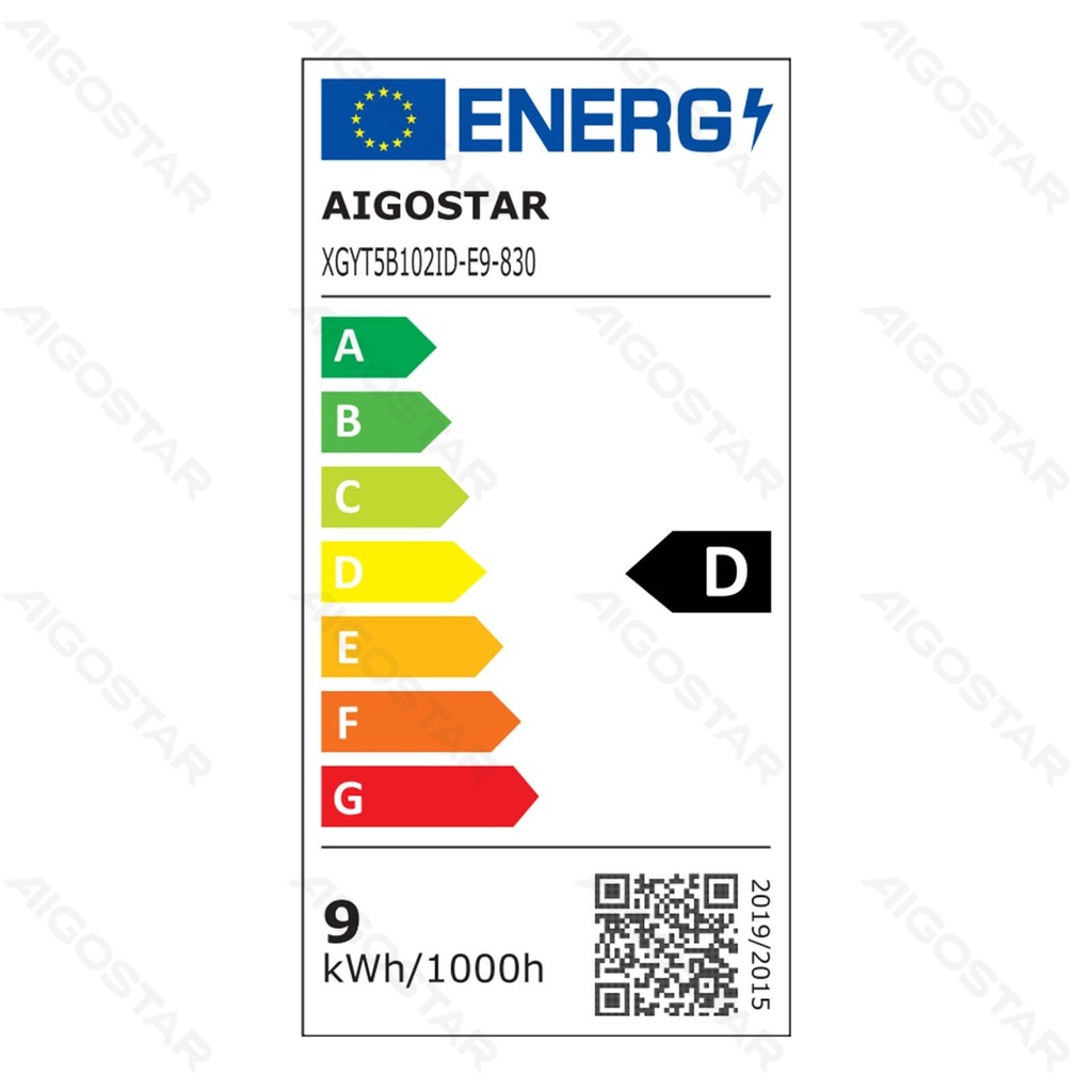 Aigostar T5 lamp met beugel 9W 0 6m 3000K 150lm/W