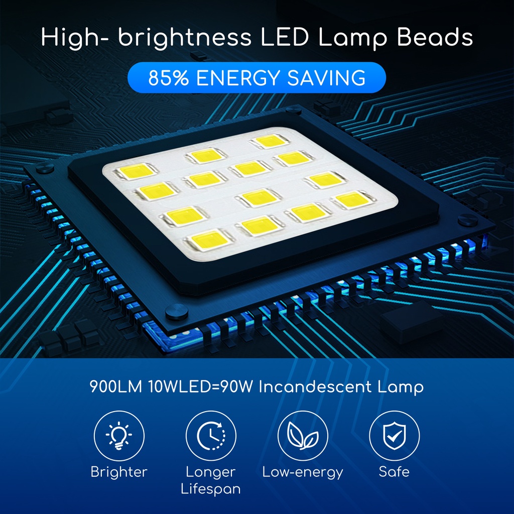 Aigostar Led Flood light slim 10W 4100K