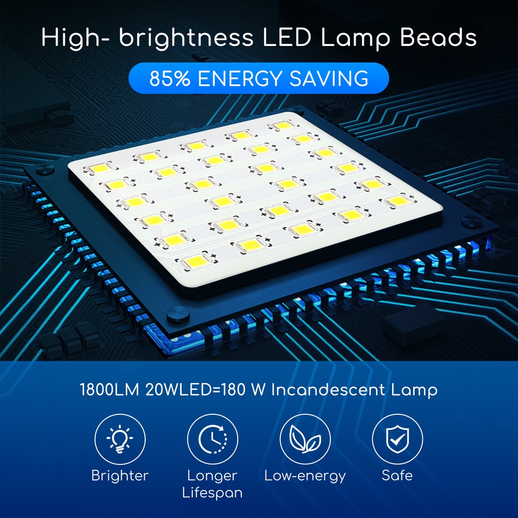 Aigostar Led Flood light slim 20W 4100K