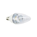 Aigostar LED C5 C35 E14 4W 3000K WITH LIGHT PIPE  250LM