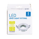 Aigostar Spot Fitting TS53 Satin Nickel Φ65mm (2 stuks)