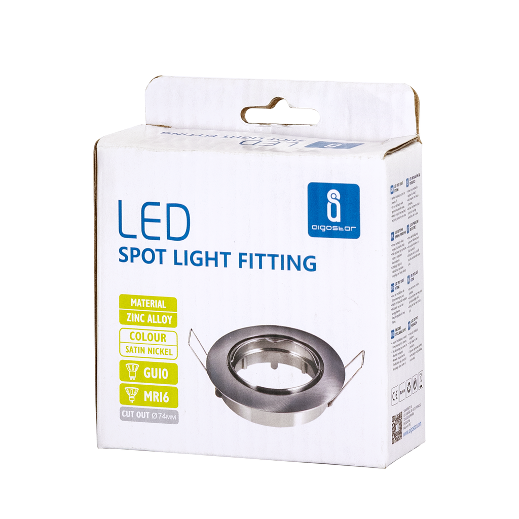Aigostar Spot Fitting M1030R-01 aluminium Φ75mm