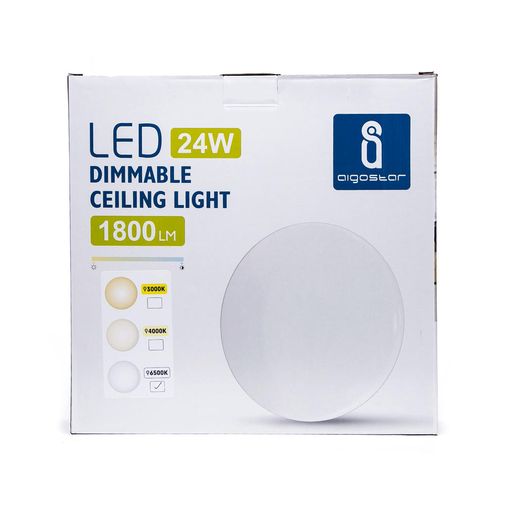Aigostar LED DIMBARE PLAFONDVERLICHTING 24W