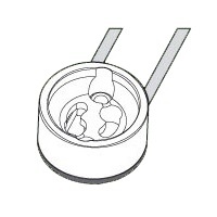 Huppertz GU10 lampenhouder