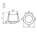 KANLUX PIR bewegingssensor MERGE JQ -O