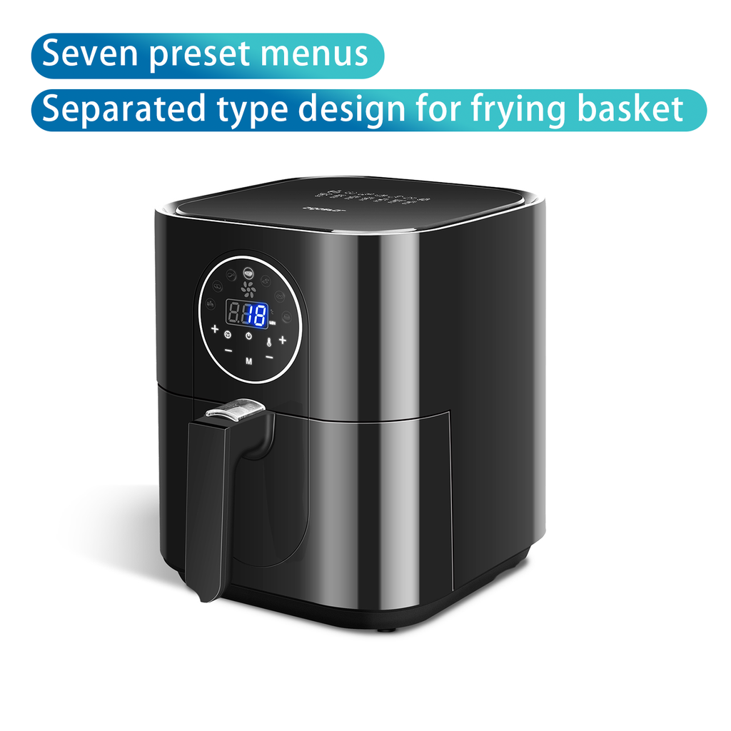 Aigostar Airfryer elektronische heteluchtfriteuse 1500W 3,5L