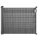 Aigostar Retractable gate W20-180*H88CM Black