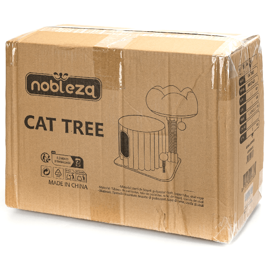 Aigostar Cat tree Tree stump L50*W38*H54cm Green