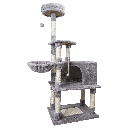 Aigostar Cat tree Multi-function tree bed L89*W45*H168cm Grey