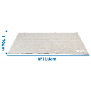 Aigostar Textilene cooling mat L70*W110cm Light grey
