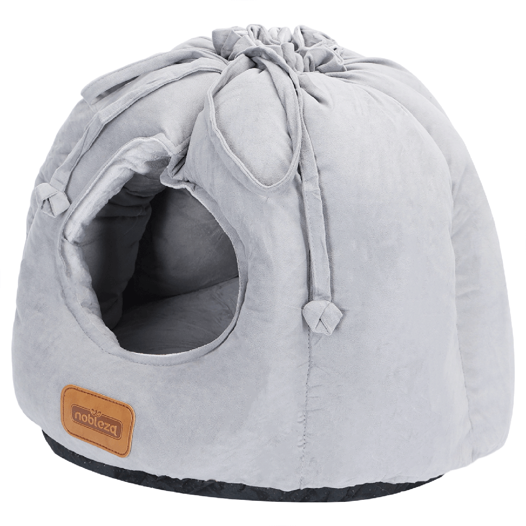 Aigostar Cat house Multifunctional and foldable L40*W40*H40cm Grey