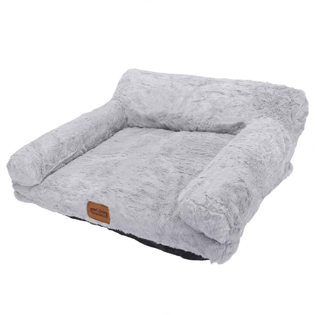 Aigostar Cat sofa Detachable Fur imitation L60*W45*H30cm Grey