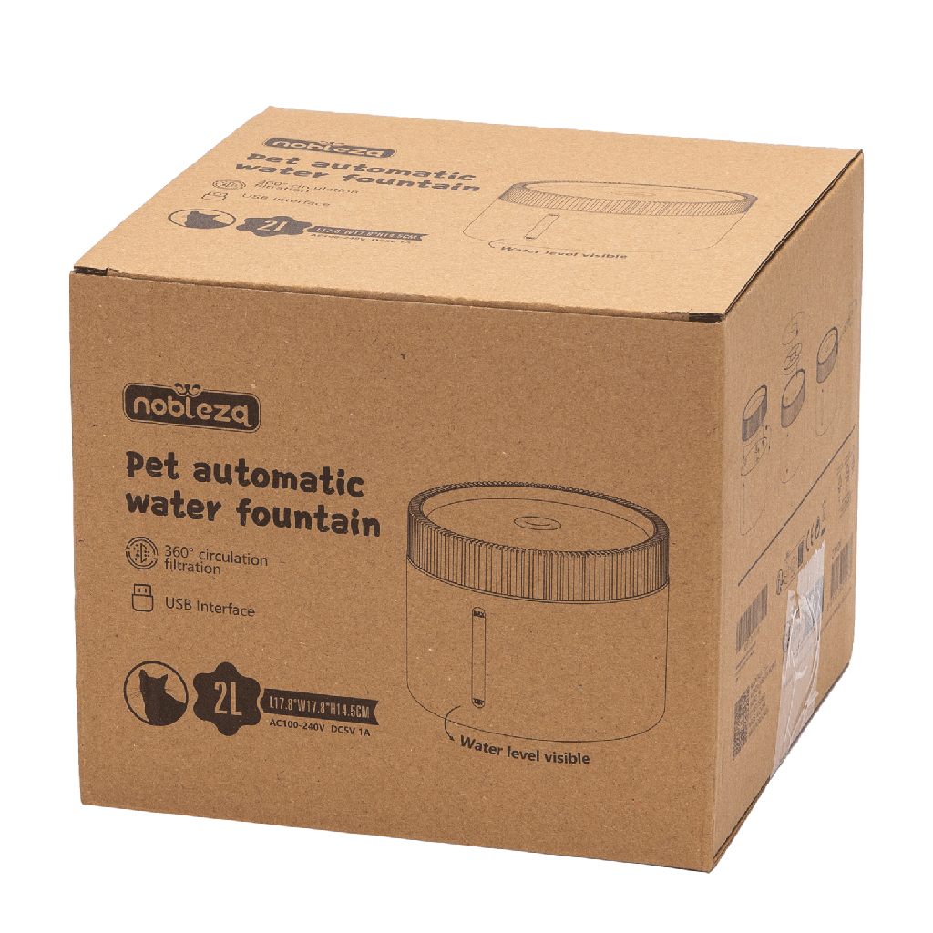 Aigostar Waterdispenser in de vorm van een champignon voor huisdieren 2L