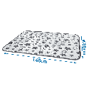 Aigostar Flanellen hondendeken met sterrenpatroon 60x80cm