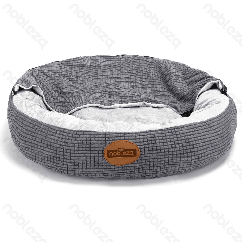 Aigostar Halfgesloten huisdierbed 66x66cm