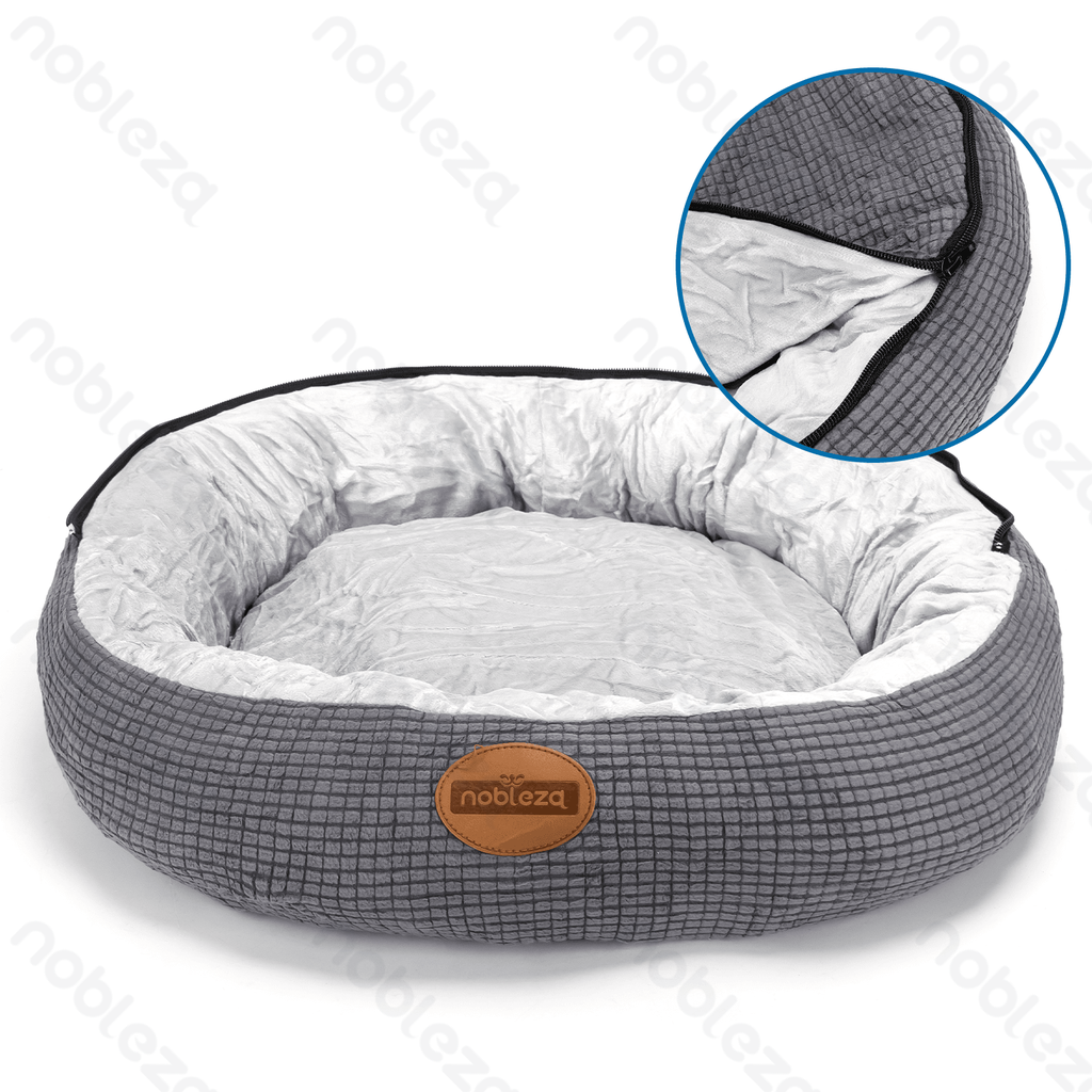 Aigostar Halfgesloten huisdierbed 66x66cm