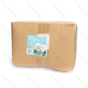 Aigostar Donkergrijze ronde huisdierenmand 51x48x15cm