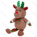 Aigostar Plush toys Deer L22*W11*H36CM Brown&Red