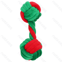 Aigostar Rope toys Dumbbell L37CM Red&Green