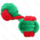 Aigostar Rope toys Dumbbell L37CM Red&Green