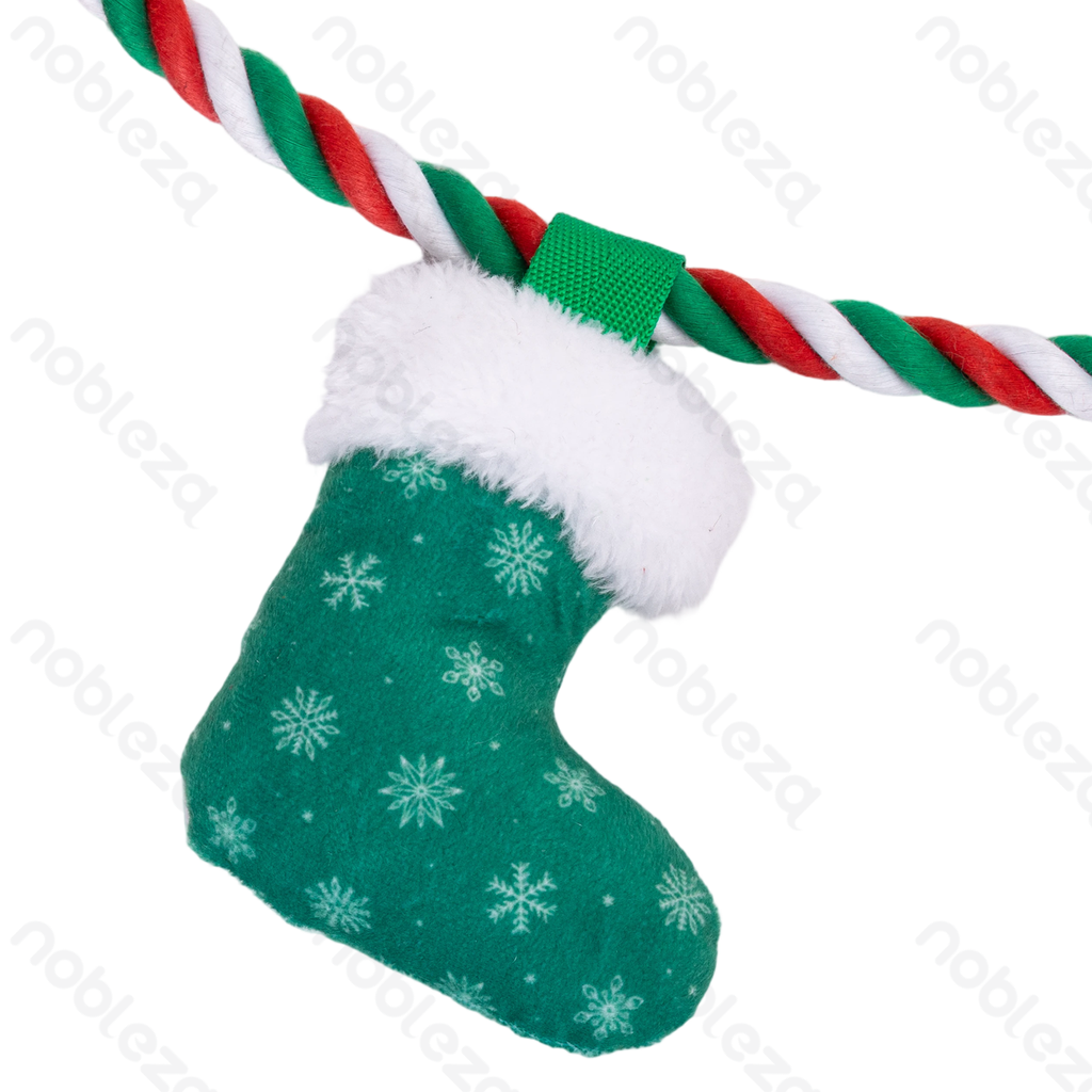 Aigostar Plush toys Boot&Gloves&Hat L42*W14CM Red&Green&White