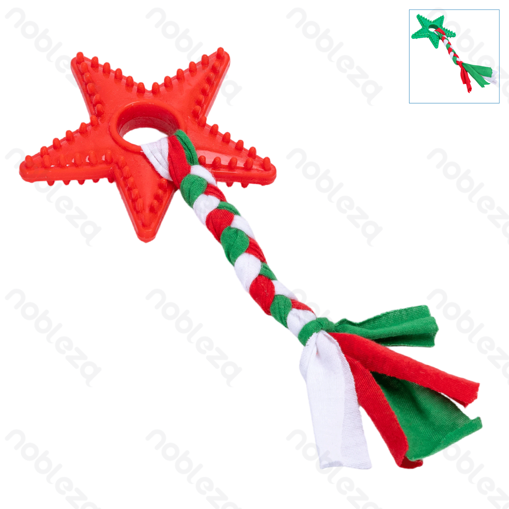 Aigostar TPR toys Pentagram L16.5*W9.2*H1.5CM Red Green