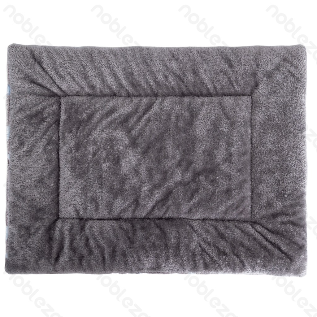 Aigostar Dinosaur jacquard flannel mat L100*W75cm Grey