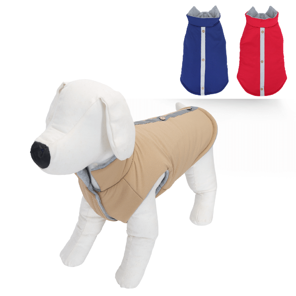 Aigostar Reflective waterproofing jacket XL-40cm Khaki Blue Red