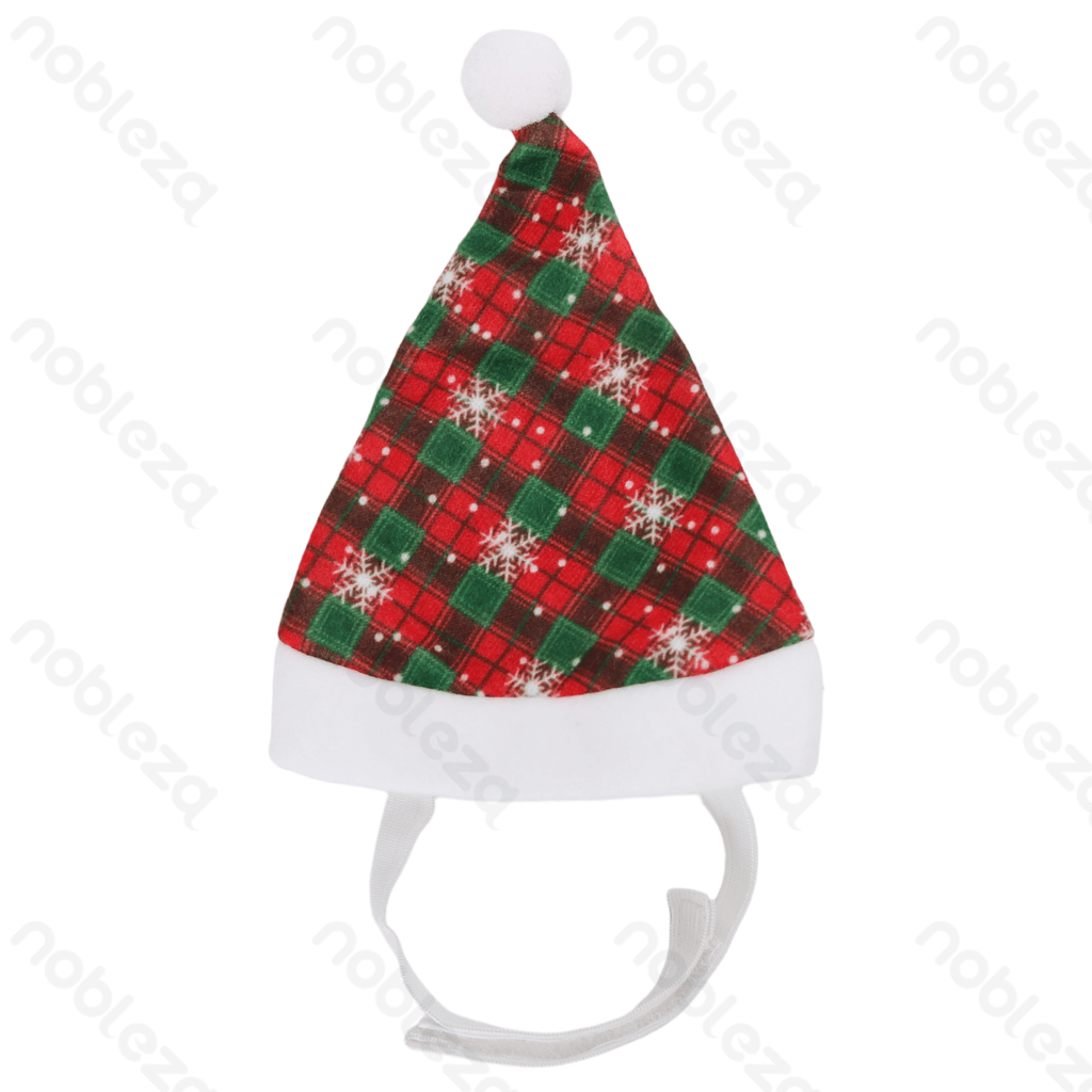 Aigostar Christmas scarf & hat set L18*W14CM&L50*W5CM Red&Green