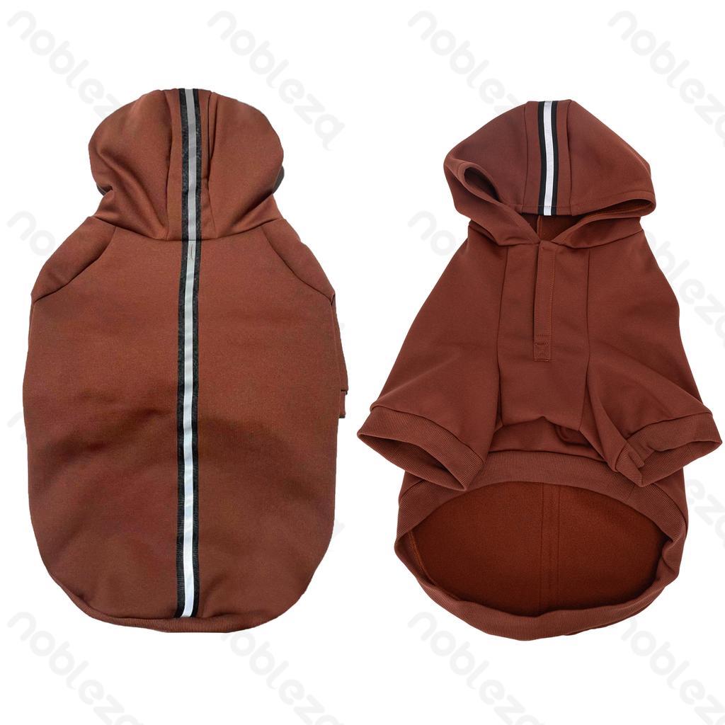 Aigostar Reflective hooded sweatshirt 3XL-50cm Grey Navy blue Brown