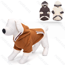 Aigostar Ribbed pocket hooded sweatshirt L-35cm Beige Grey Brown