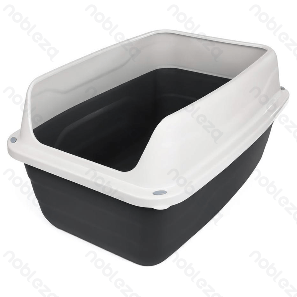 Aigostar Elevated cat litter box L56*W40*H30cm Grey Green
