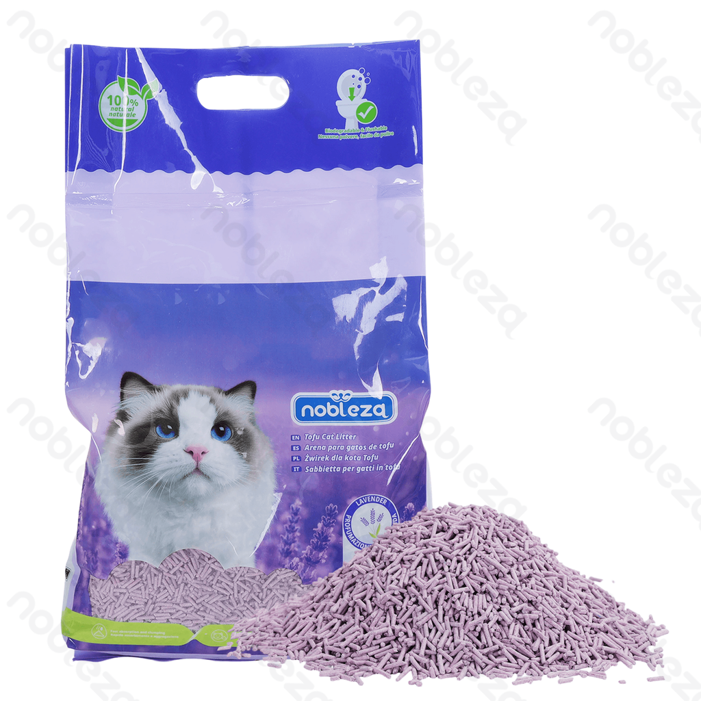 Aigostar Lavender flavor tofu cat litter 6L 2.5kg