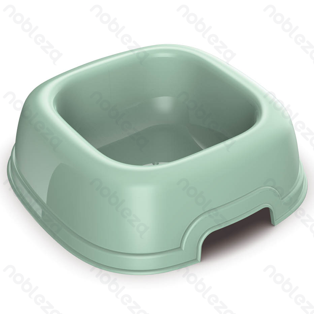 Aigostar Plastic bowls Square S L16.5*W16.5*H6.5cm Green Pink