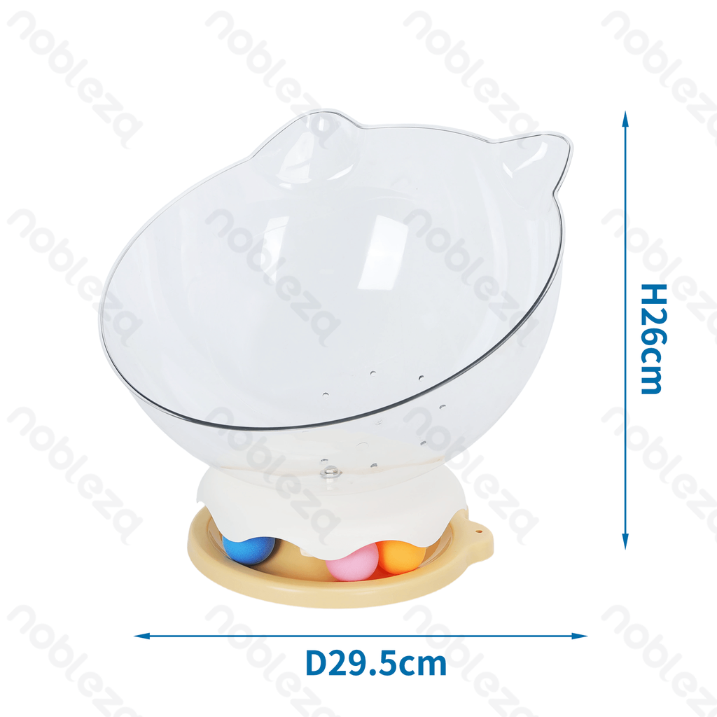 Aigostar Stevig huisdierenbed in de vorm van een kom - D29 5*H26 cm