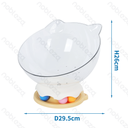 Aigostar Stevig huisdierenbed in de vorm van een kom - D29 5*H26 cm