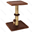Aigostar Vierkante kattenboom met speeltje L33*B34*H44cm
