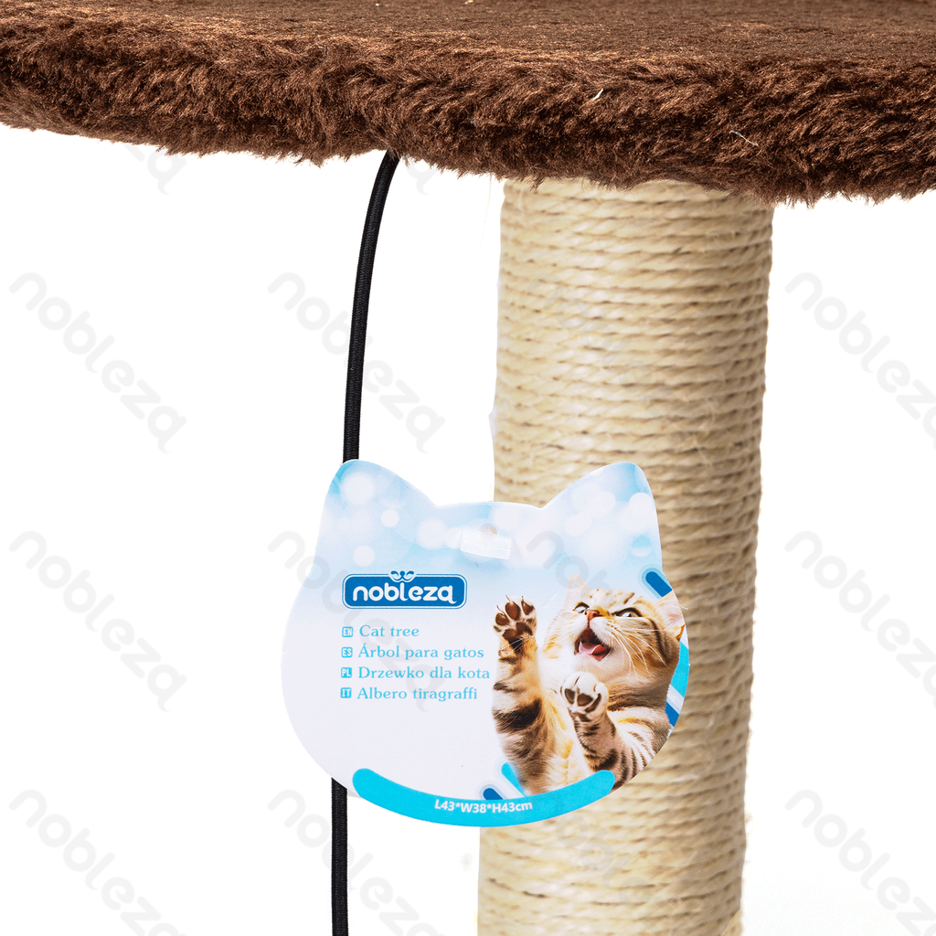 Aigostar Kattenboom in voetvorm L38*B38*H43cm