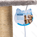 Aigostar Kattenkrabpaal met balletje L28*B28*H40cm