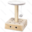 Aigostar Kattenkrabpaal met balletje L28*B28*H40cm