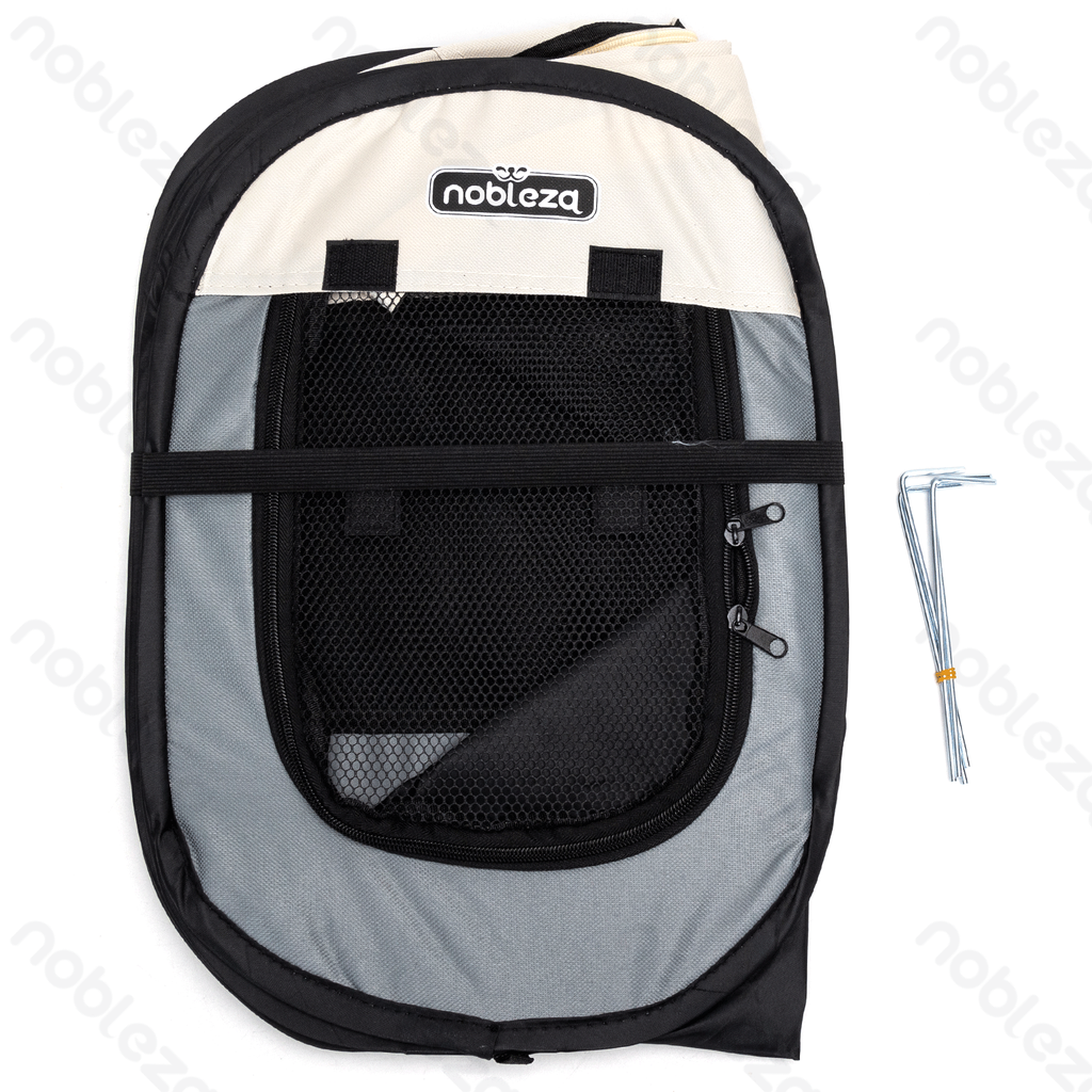 Aigostar Achthoekig hek voor huisdieren L72*W72*H45