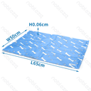 Aigostar Bottenprint ijsmat L65*B50*H0.06cm