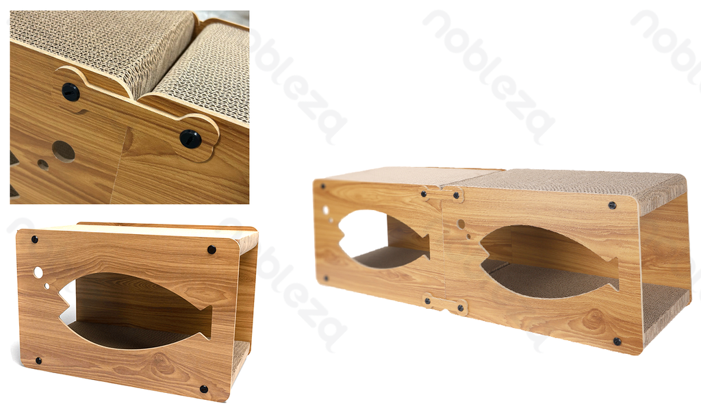 Aigostar Verbindbare kattenkrabplank