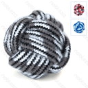 Aigostar Rope toys D6cm Blue&White Red&Black White&Grey White&Black