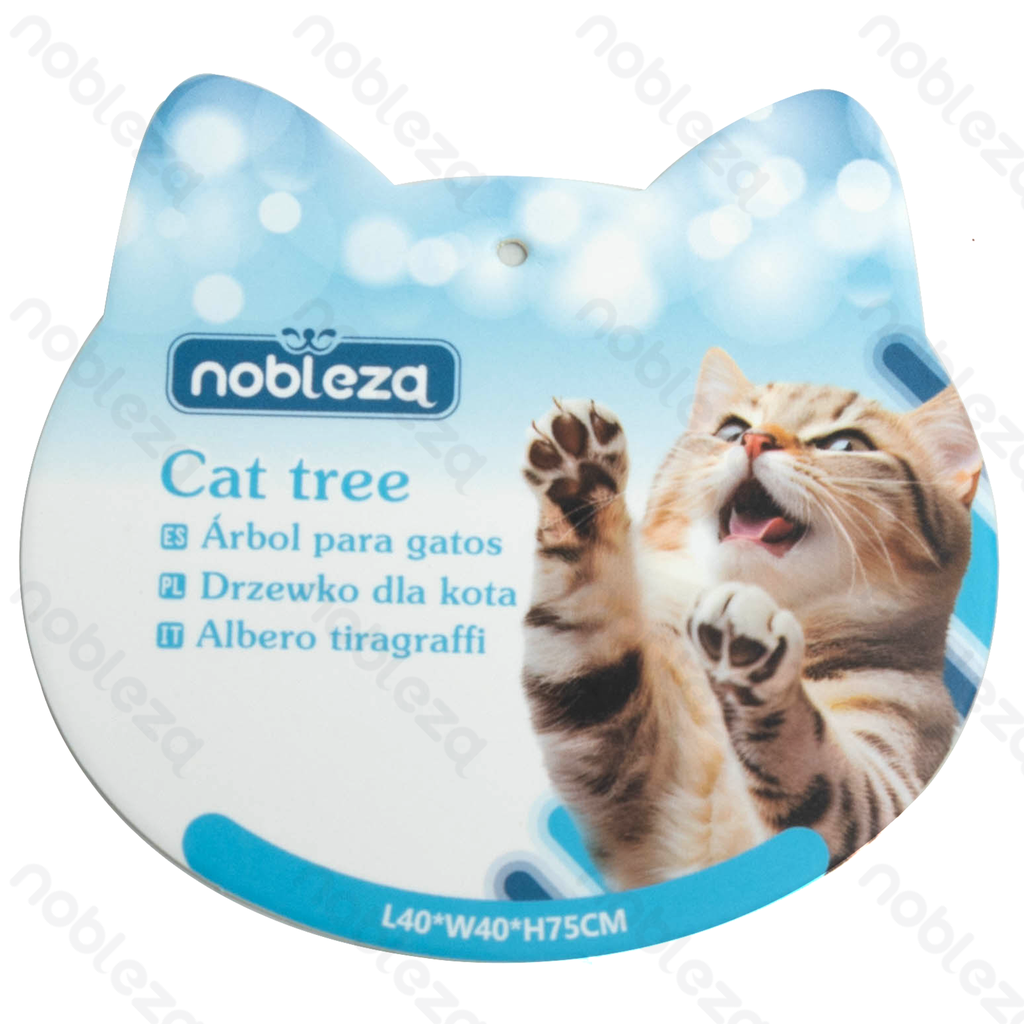Aigostar Krabpaal voor katten L40*W40*H75cm