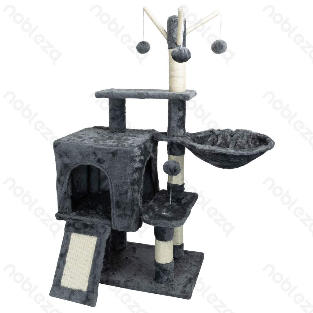 Aigostar Cat tree Tree bed L73*W47*H99cm Grey