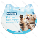 Aigostar Cat tree Tree bed L73*W47*H99cm Grey