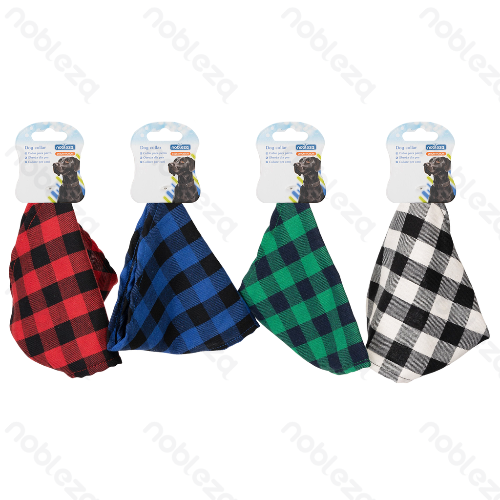 Aigostar Geruite driehoeksjaal voor honden